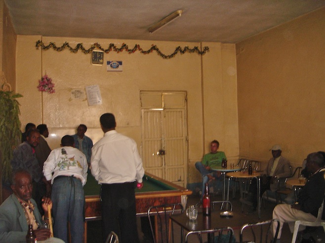 Pat in Bar Africa